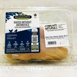 Rossdown Farms & Natural Foods Chicken Breast Boneless Skinless 2pk - Fresh