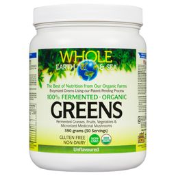 Whole Earth & Sea Fermented Organic Greens - Unflavoured