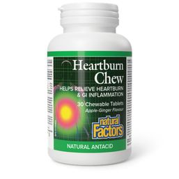 Natural Factors Heartburn Chew
