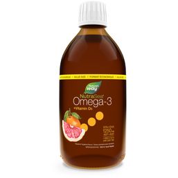 Nature's Way NutraSea - Omega-3 - Grapefruit Tangerine 1,000 IU Vit D, 1,250 mg EPA + DHA