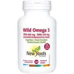 New Roots Herbal Wild Omega 3 EPA 660 mg DHA 330 mg