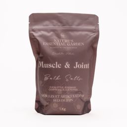 Nature's Essential Garden Aromatherapeutic Bath Salts - Muscle & Joint