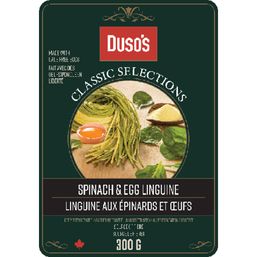Duso's Spinach and Egg Linguine