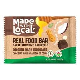 Made With Local Coconut in the Dark Bar Organic