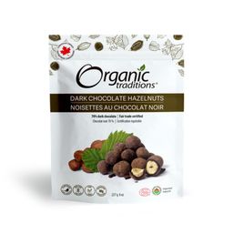 Organic Traditions Dark Chocolate Hazelnuts