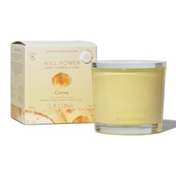 La Luna Will Power Crystal Scented Candle