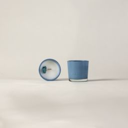 LA LUNA Pure Expression Apatite Blue Candle