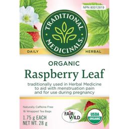 Traditional Medicinals Raspberry Leaf Herbal Tea