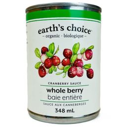 Earth's Choice Cranberry Sauce - Whole Berry