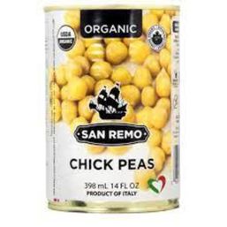 San Remo Canned Chickpeas Organic