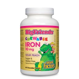 Natural Factors Big Friend's Iron 10 mg
