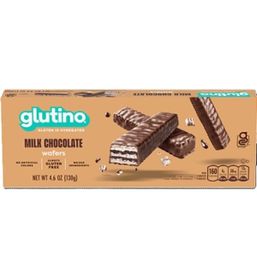 Glutino Wafer Cookies - Milk Chocolate