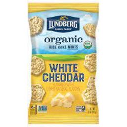 Lundberg Rice Cake Minis - White Cheddar