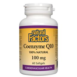 Natural Factors Coenzyme Q10 - 100 mg