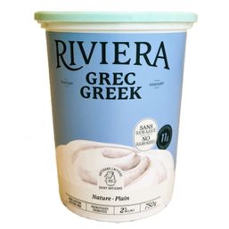 Maison Riviera Greek Less Sugar 2% MF Yogurt Plain