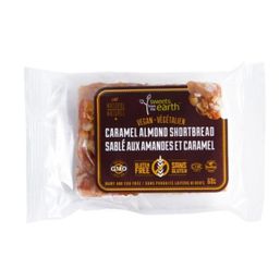 Sweets From the Earth Caramel Almond Shortbread