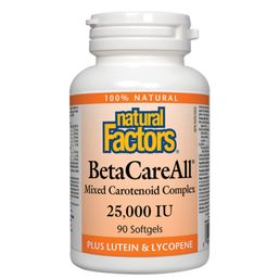 Natural Factors BetaCareAll - 25,000 IU