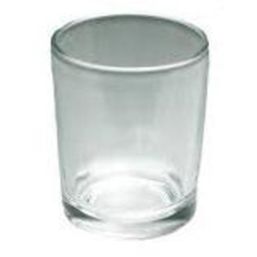 Honey Candles Clear Glass Votive Cup