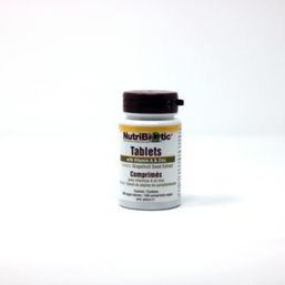 NutriBiotic Tablets with vitamin A & Zinc contains Grapefruit Seed Extract