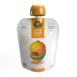 Love Child Organics Organic Puree - Apples Mangoes 6+ months