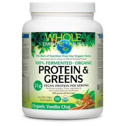 Whole Earth & Sea Protein and Greens - Vanilla Chai