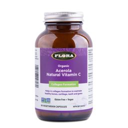 Flora Organic Acerola Natural Vitamin C