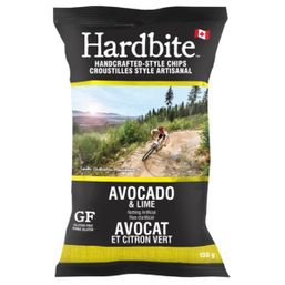 Hardbite Handcrafted-Style Chips - Avocado & Lime