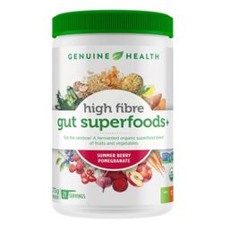 Genuine Health High Fibre Gut Superfoods Summer Berry Pomegranate