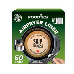 Foodies Airfryer Liner 16 by 4.5 cm