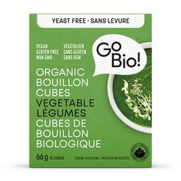GoBIO Bouillon Cubes - Vegetable - Yeast Free