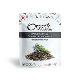 Organic Traditions Dark Chia Seeds