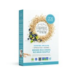 One Degree Organic Foods Sprouted Brown Rice Crisps - Original