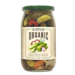 Eat Wholesome Dill Pickles - Garlic