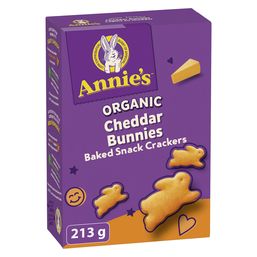 Annie's Baked Snack Crackers - Cheddar Bunnies