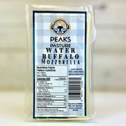 Peaks & Pasture Buffalo Mozzarella