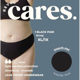 Revol Cares Thong Black XL/1X