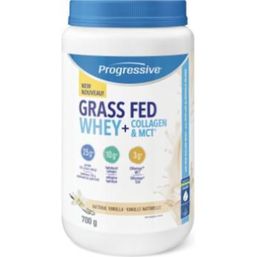 Progressive Grass Fed Whey - MCT + Collagen - Vanilla
