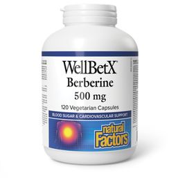 Natural Factors WellBetX Berberine 500mg