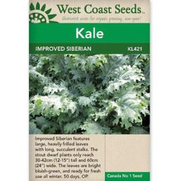 West Coast Seeds Seeds - Improved Siberian Kale