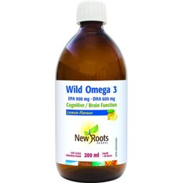 New Roots Herbal Wild Omega 3 EPA 900 mg DHA 600 mg