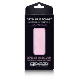 Giovanni Satin Hair Bonnet, Blush