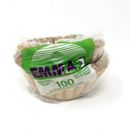 Emma Unbleached Coffee Filters Basket
