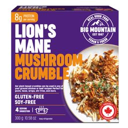 Big Mountain Foods Lion's Mane Mushroom Crumble