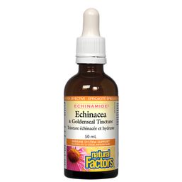 Natural Factors Echinacea & Goldenseal Tincture