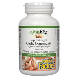 Natural Factors GarlicRich Super Strength Garlic Concentrate - 500 mg