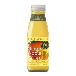 Greenhouse Raw, Organic Juice - Ginger Apple Crisp