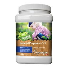 Orgunique Fertilizer - All Purpose Food 4-3-9