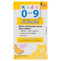Homeocan Kids 0-9 All Allergies - Banana
