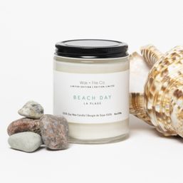 Wax + Fire Beach Day Soy Candle