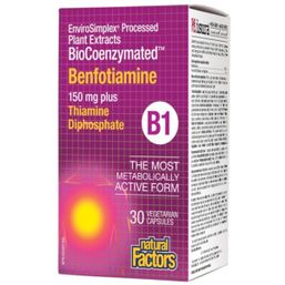 Natural Factors Benfotiamine Vitamin B1